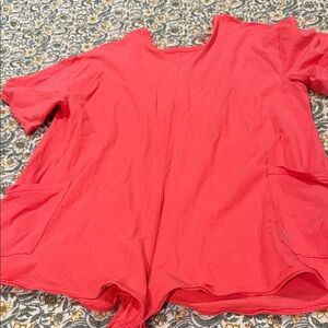 Vibrant Coral Women's Blouse